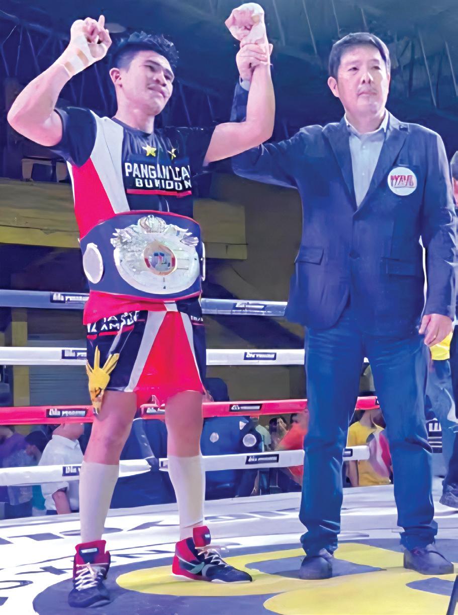 Cebuano fighting cop falters in WBF title bid