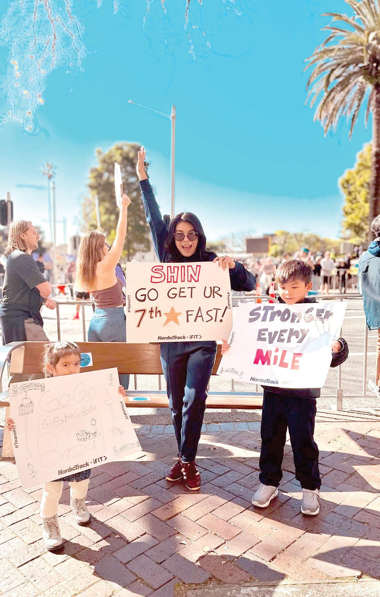 A piece of history, Ghassemi completes seventh World Marathon Major in Sydney