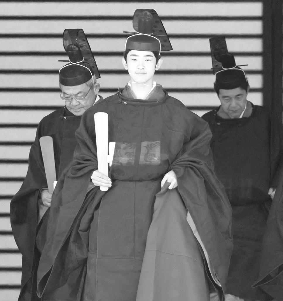 Japan prince comes of age as succession crisis looms