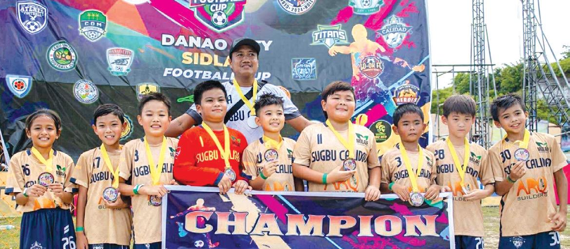 Sugbu Calidad secures U9 crown in Danao City's Sidlak Football Cup