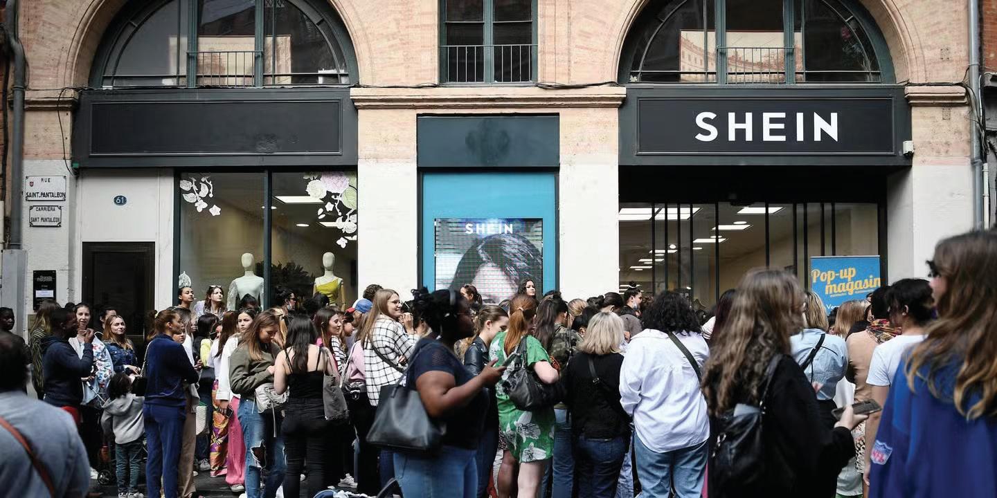Shein's Paris store kicks up a storm in France