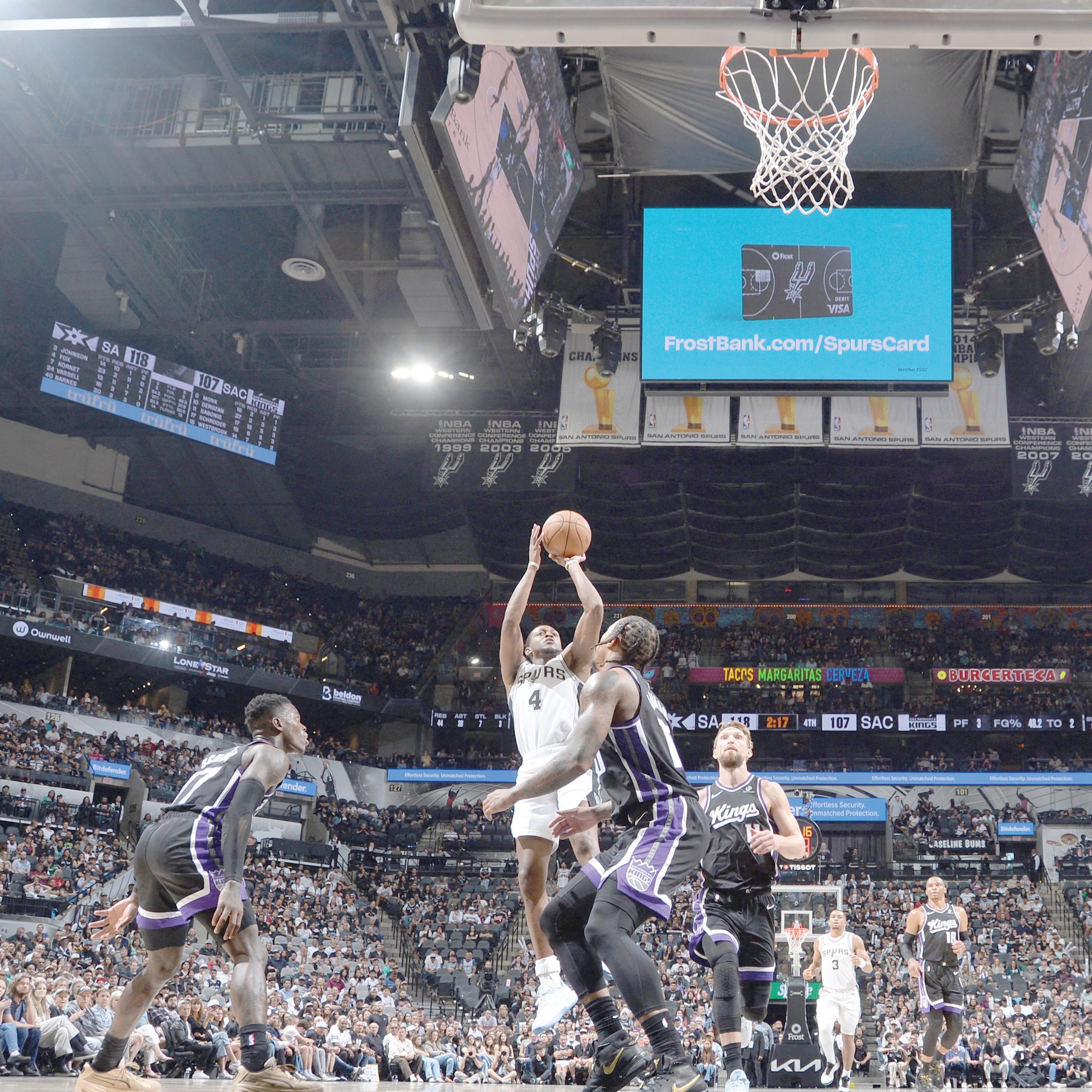 No Wemby, no Castle, no problem as Spurs rip Kings