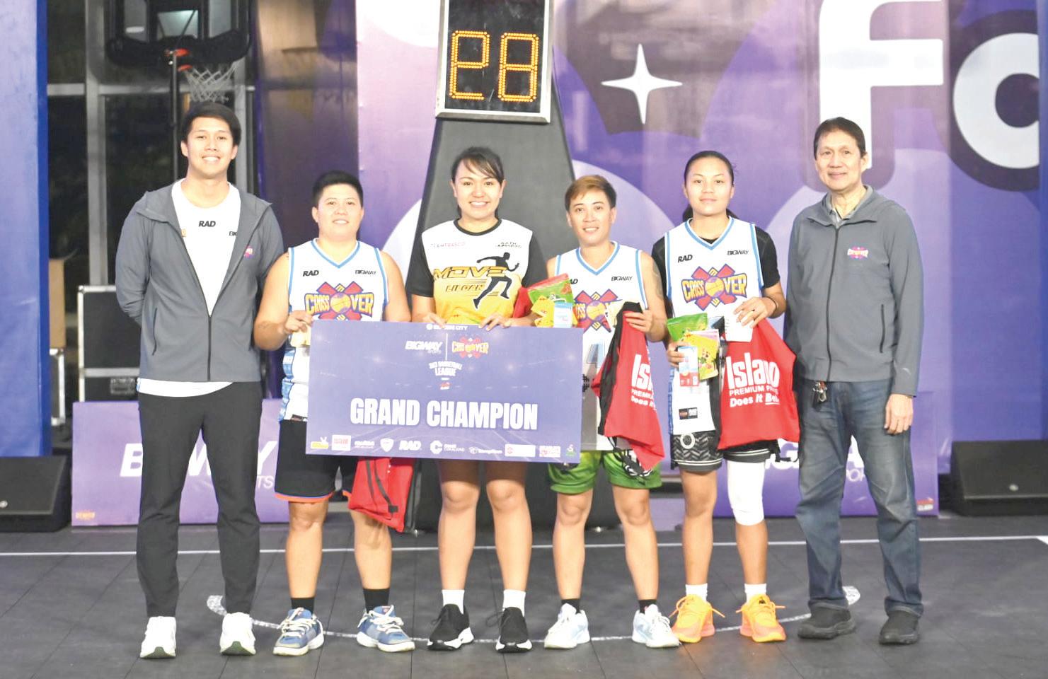 Move Liloan makes history in Crossover 3x3 Basketball League