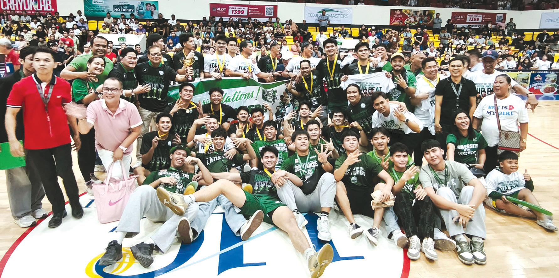 UV Green Lancers keep winning tradition alive with four-peat
