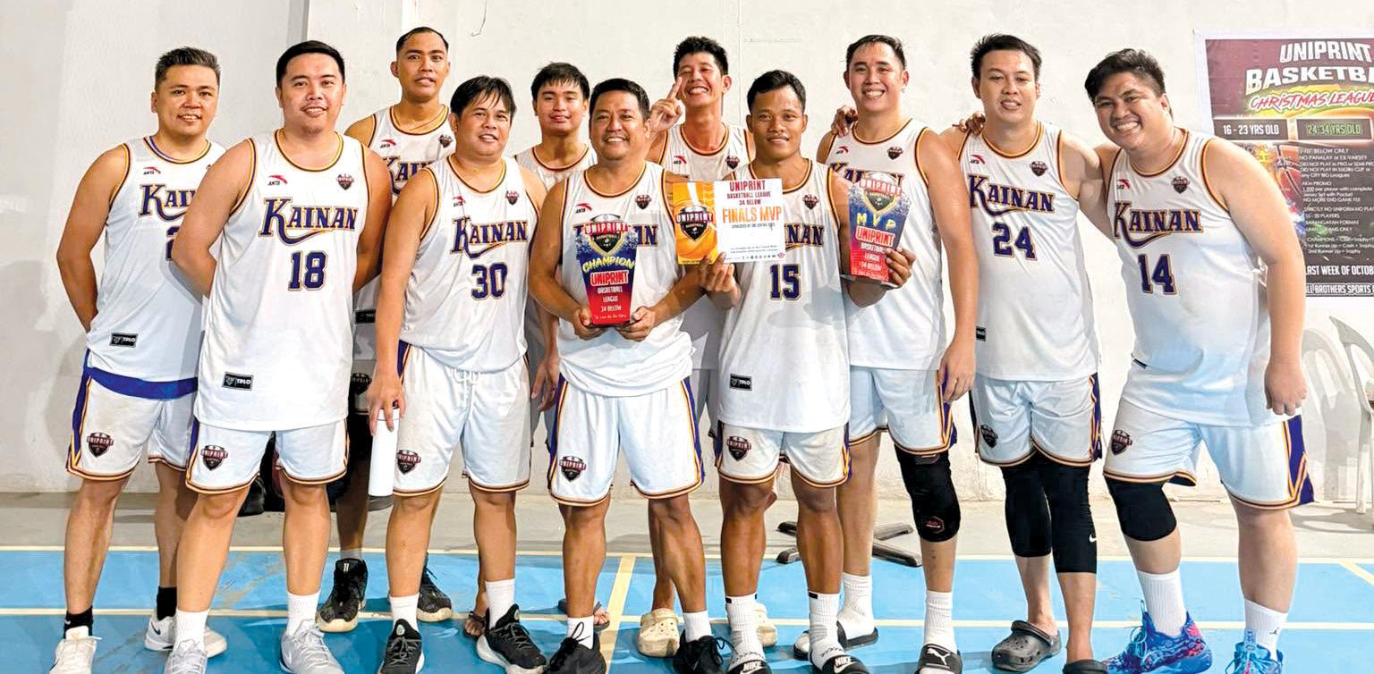 Kainan rules Uniprint Basketball Christmas League