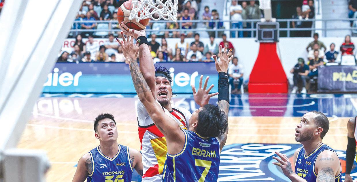 A new ballgame for San Miguel, TNT