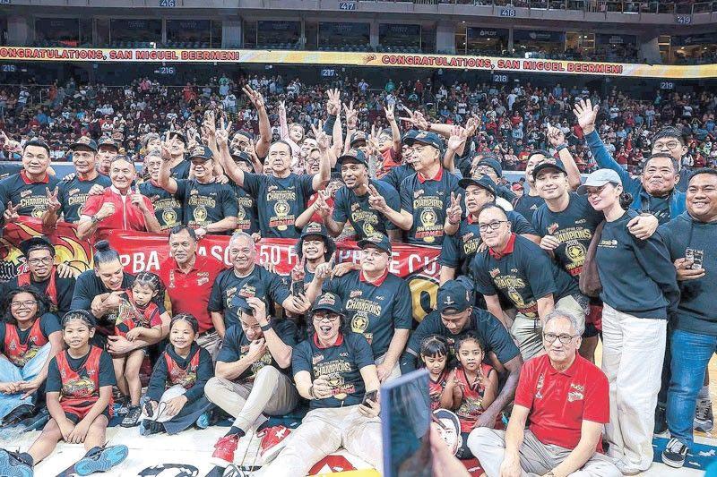 Beermen repeat as Philippine Cup champs