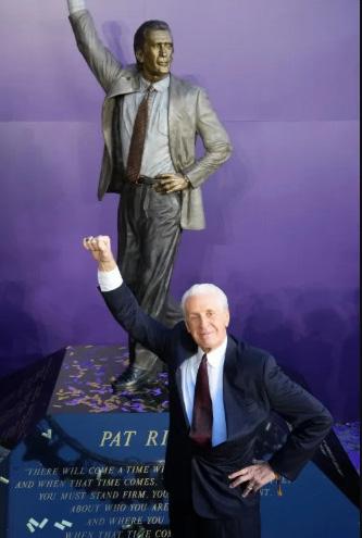 Pat's statue