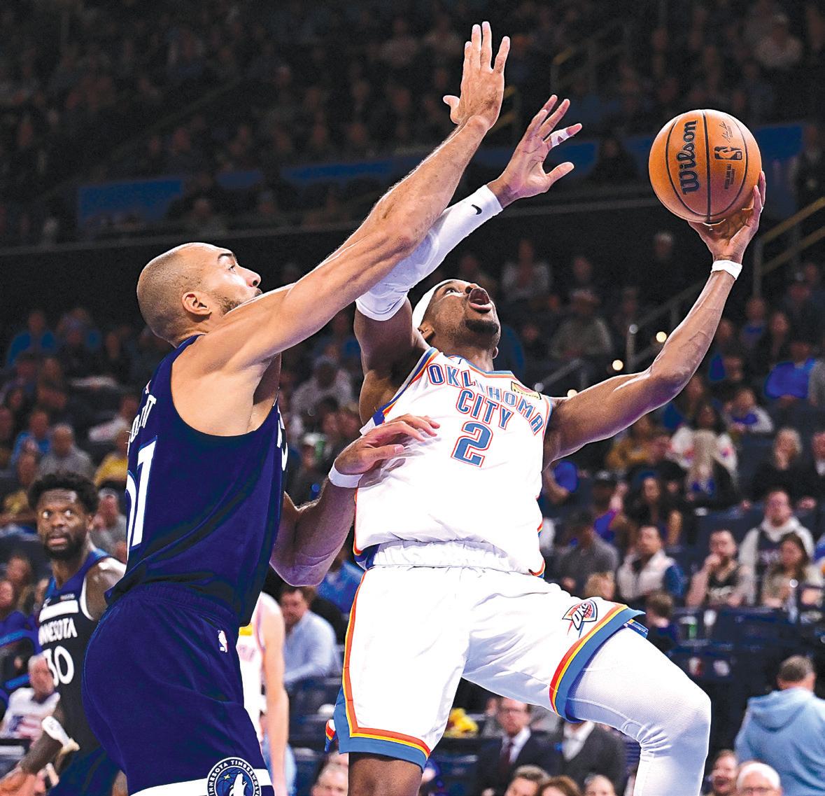Shai, Thunder keep hot streak alive