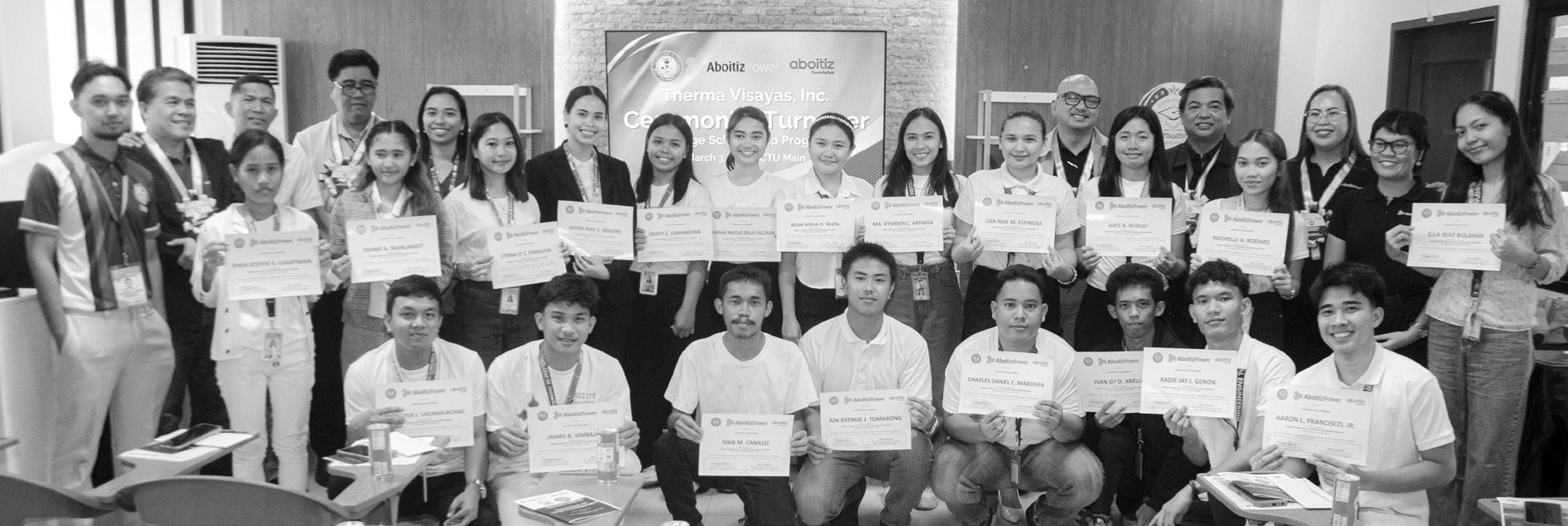 Aboitiz unit funds scholarships for host communities