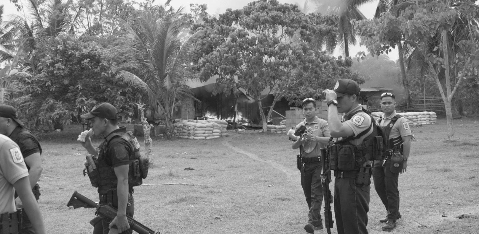 Police belie rumors they used grenade in shootout