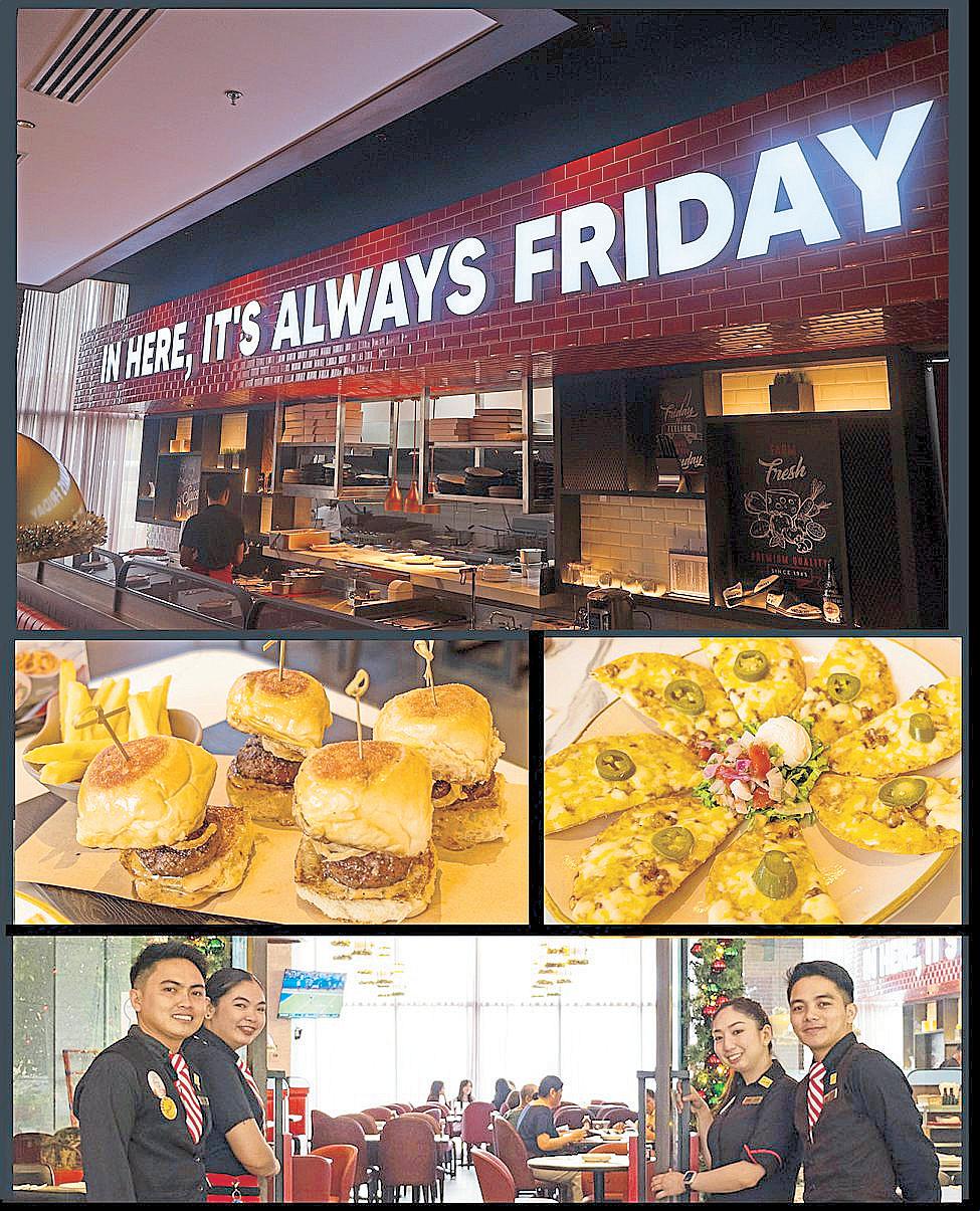 TGI FRIDAYS: 30 YEARS OF MAXIMUM FUN. FOOD & STORIES THAT SIZZLE