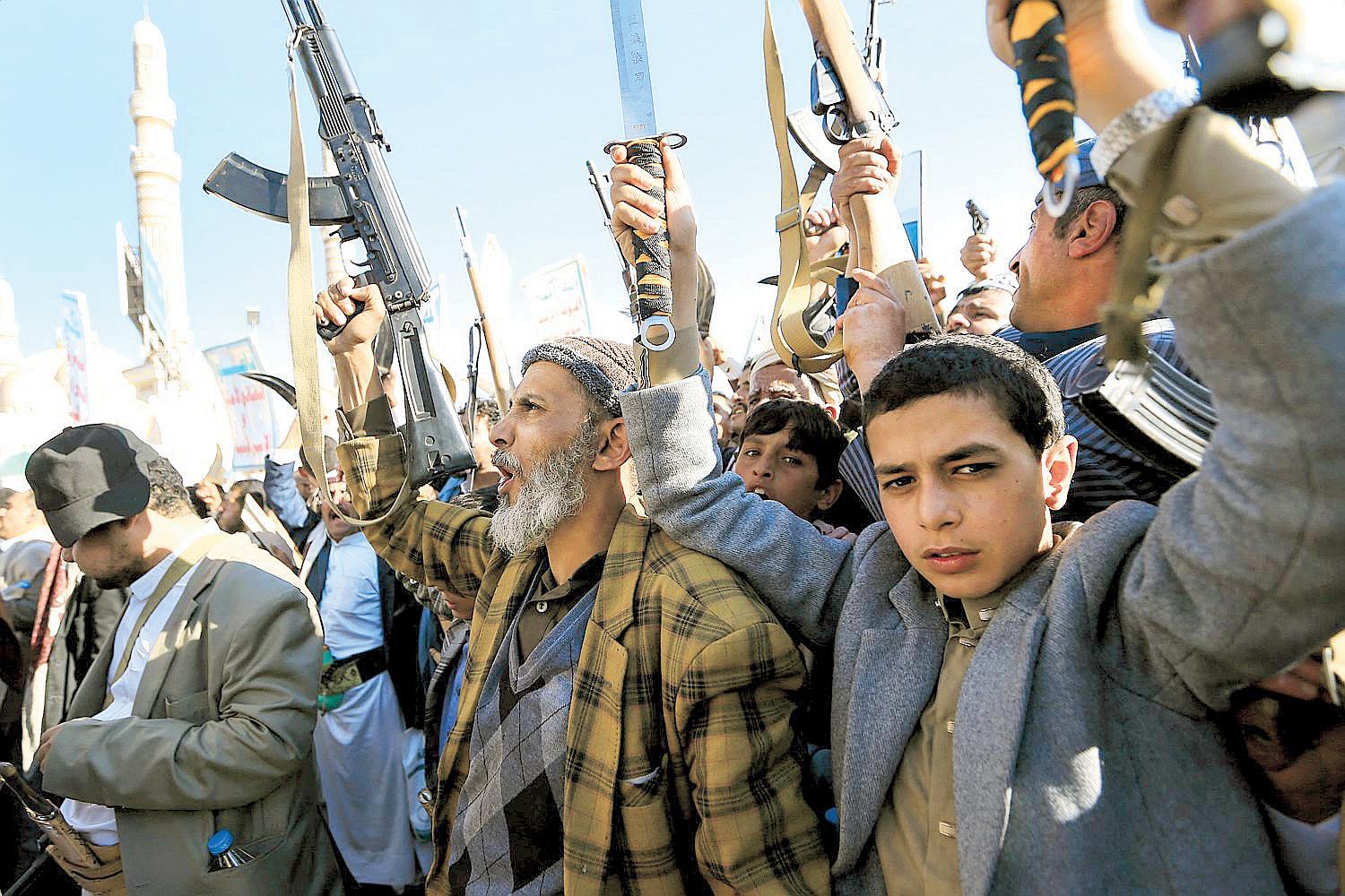 Israel strikes Yemen Houthis, warns it will hunt leaders