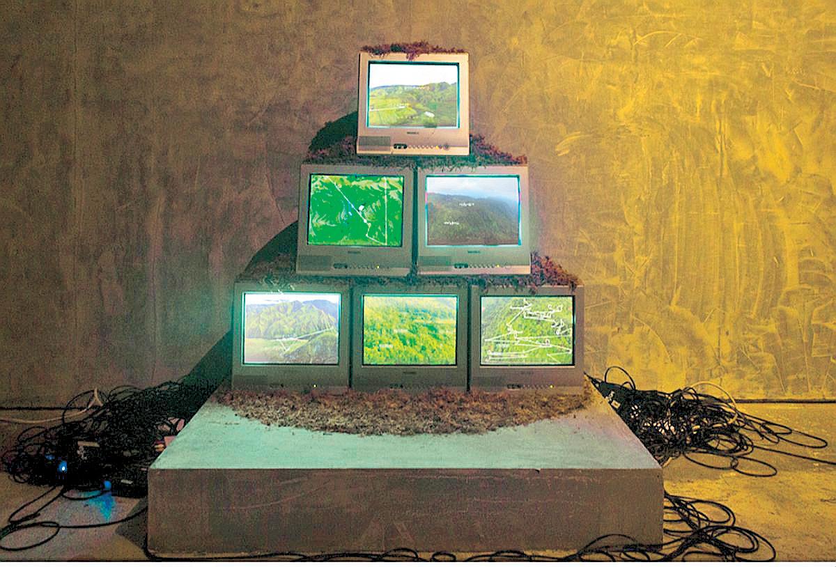 ALL THAT IS USEFUL LENDS ITSELF TO WASTE INSIDE JON OLARTE'S 'GYRE DOMINION'
