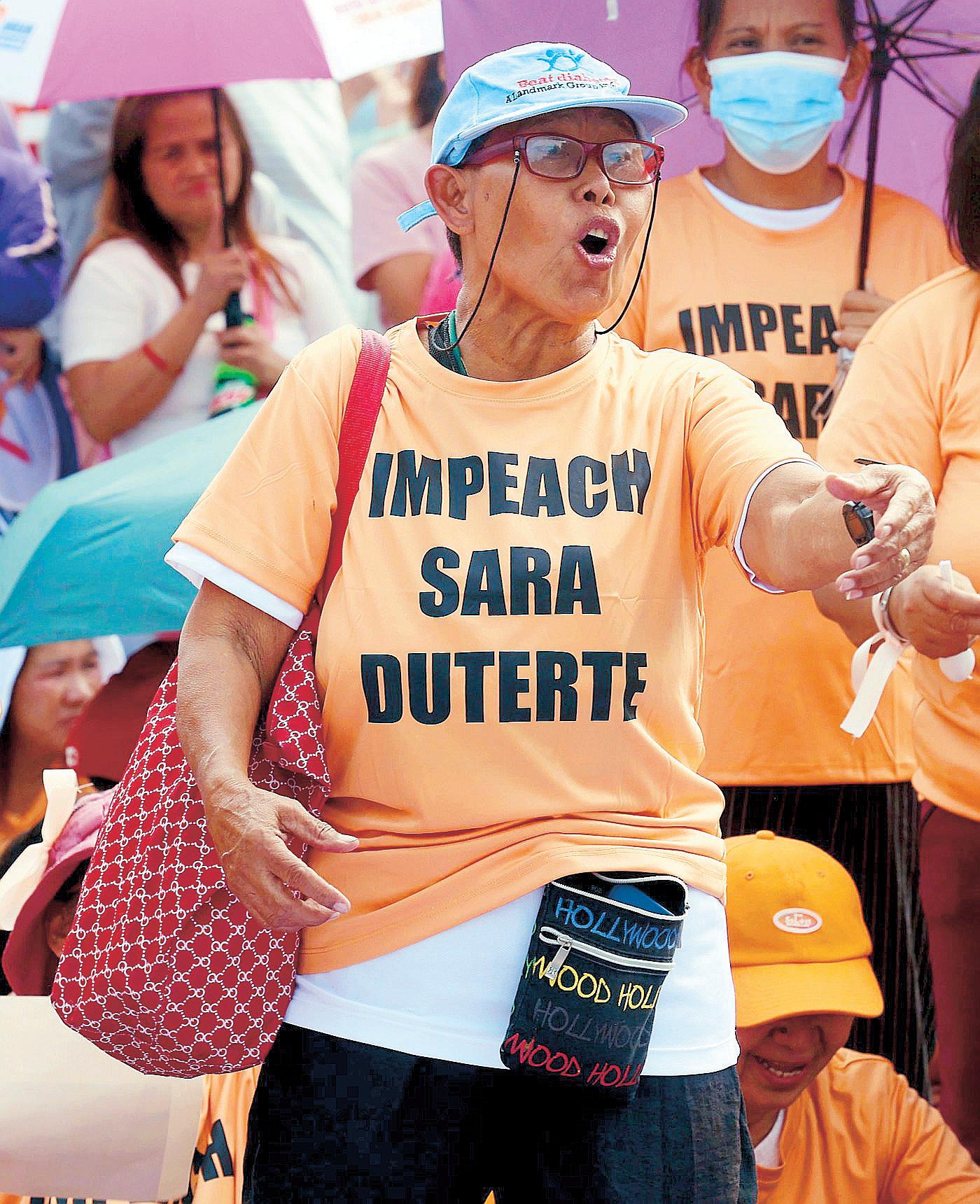 Mass protests call for VP impeachment