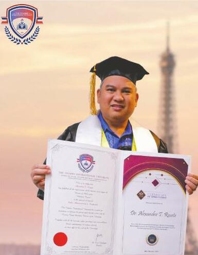 The Thames International University Honors Malabon Exec for Contributions in Public Service