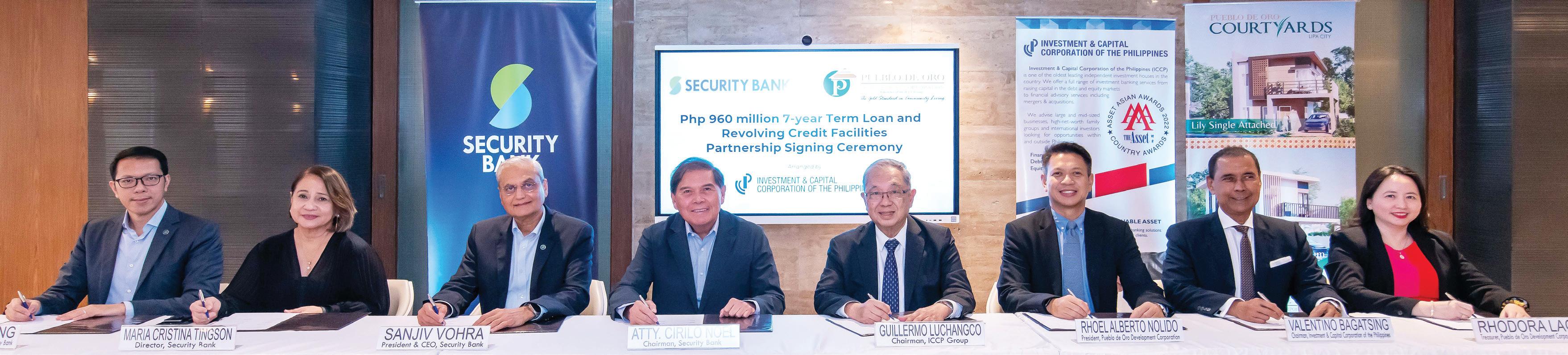 Pueblo de Oro Secures P960-M Financing Package From Security Bank To Support Expansion