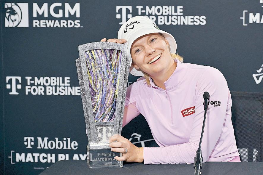 Sagstrom digs deep to win LPGA Match Play