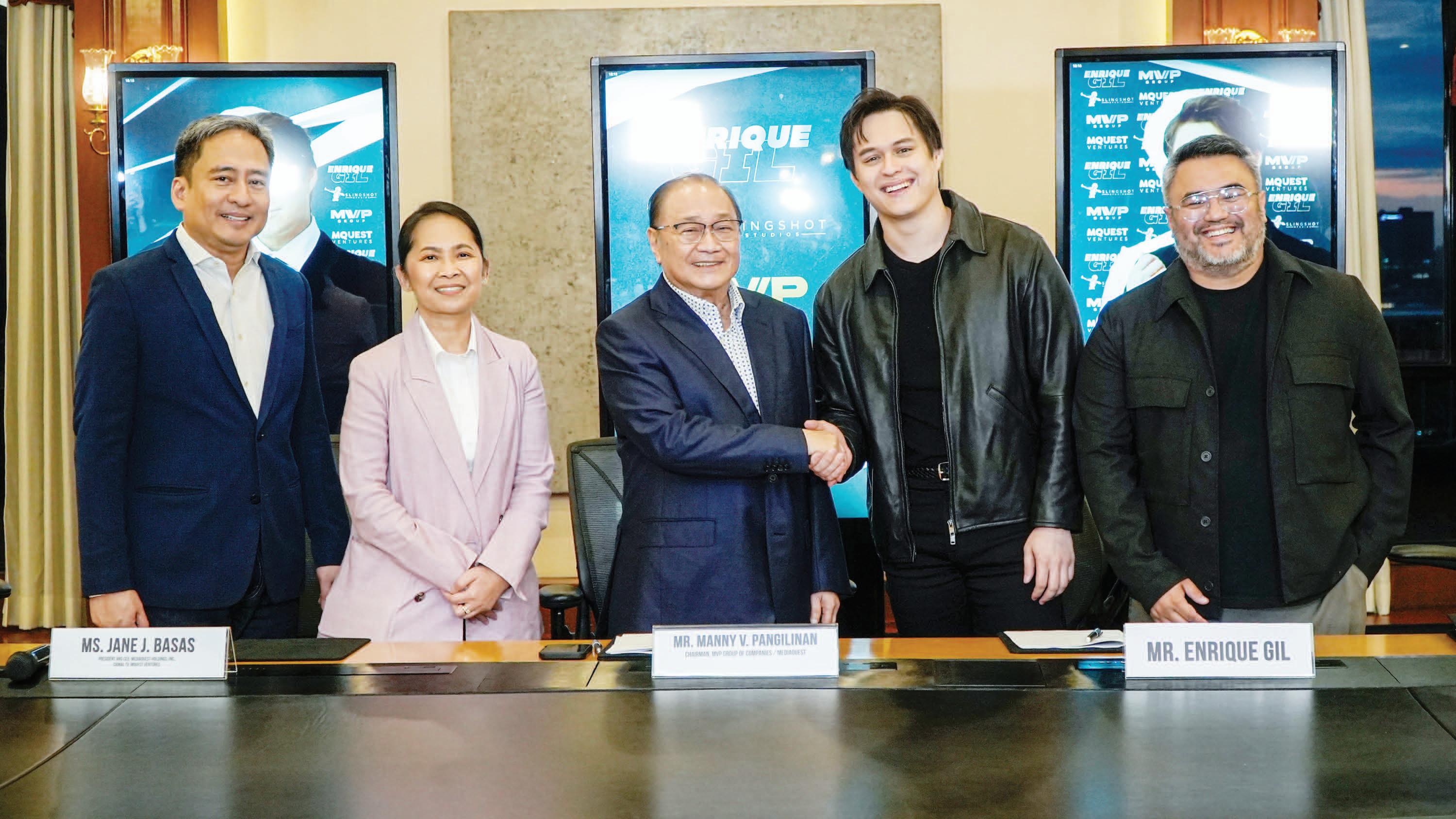 'Serious' about producing, Enrique Gil signs multi-film deal with MQuest Ventures