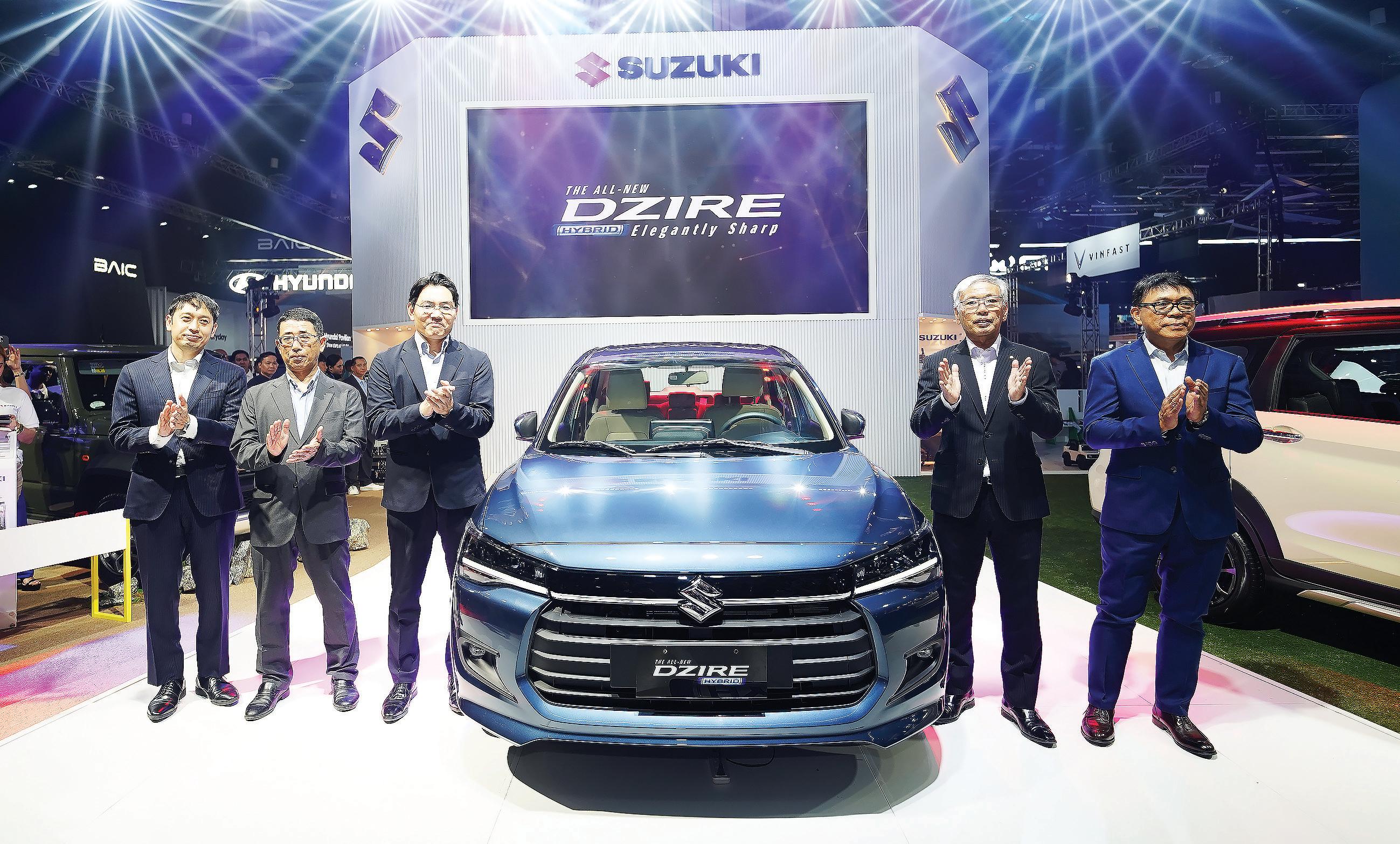 Suzuki Philippines Unveils the All-New Dzire with Hybrid Technology at the 2025 Manila International Auto Show
