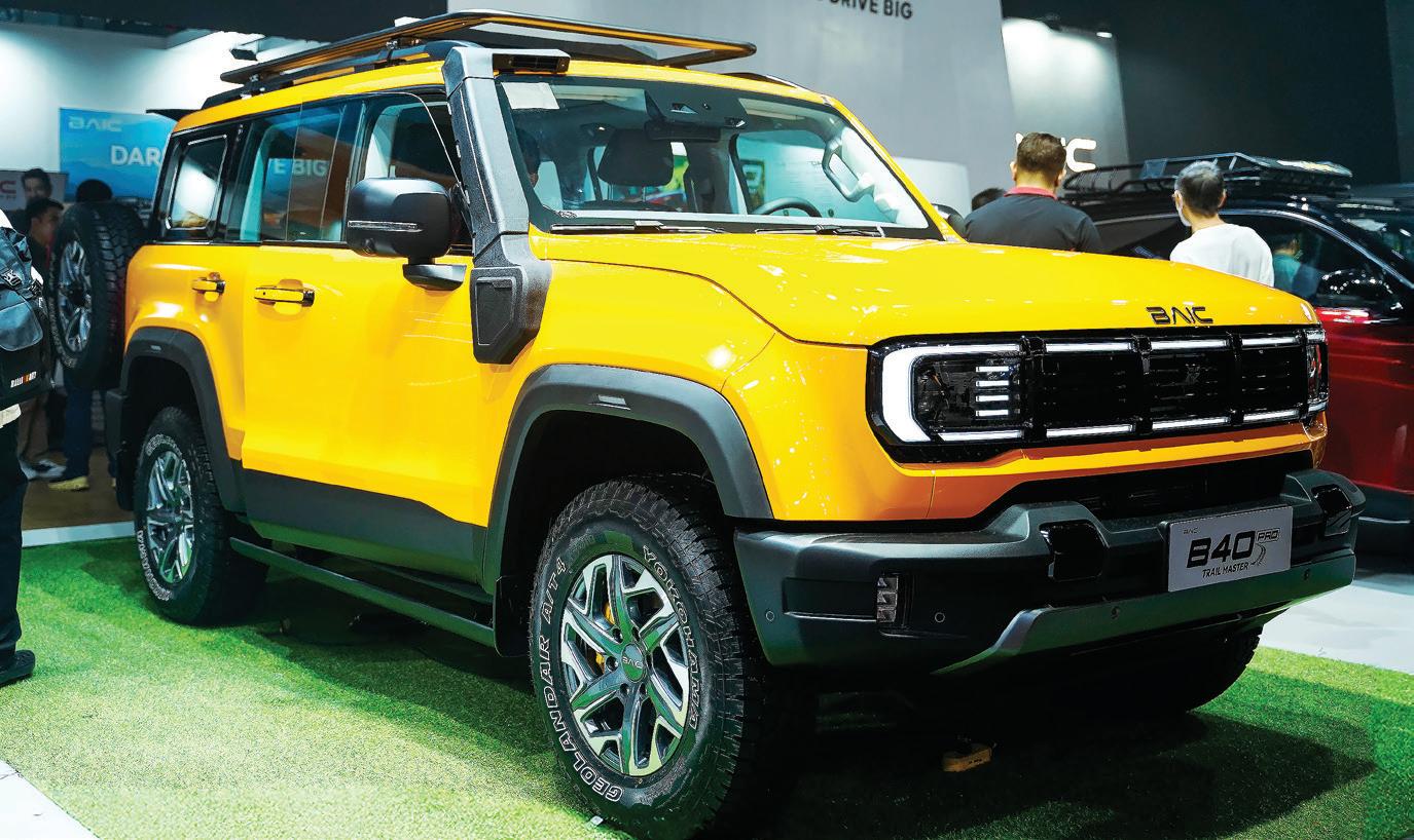 BAIC PH rolls out trail-ready and electrified SUVs at MIAS 2025