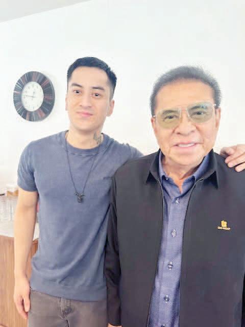 Chavit Singson's son Christian embraces the acting bug