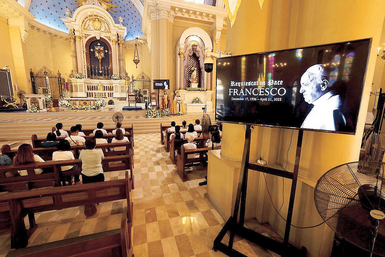 Bells toll for Pope Francis
