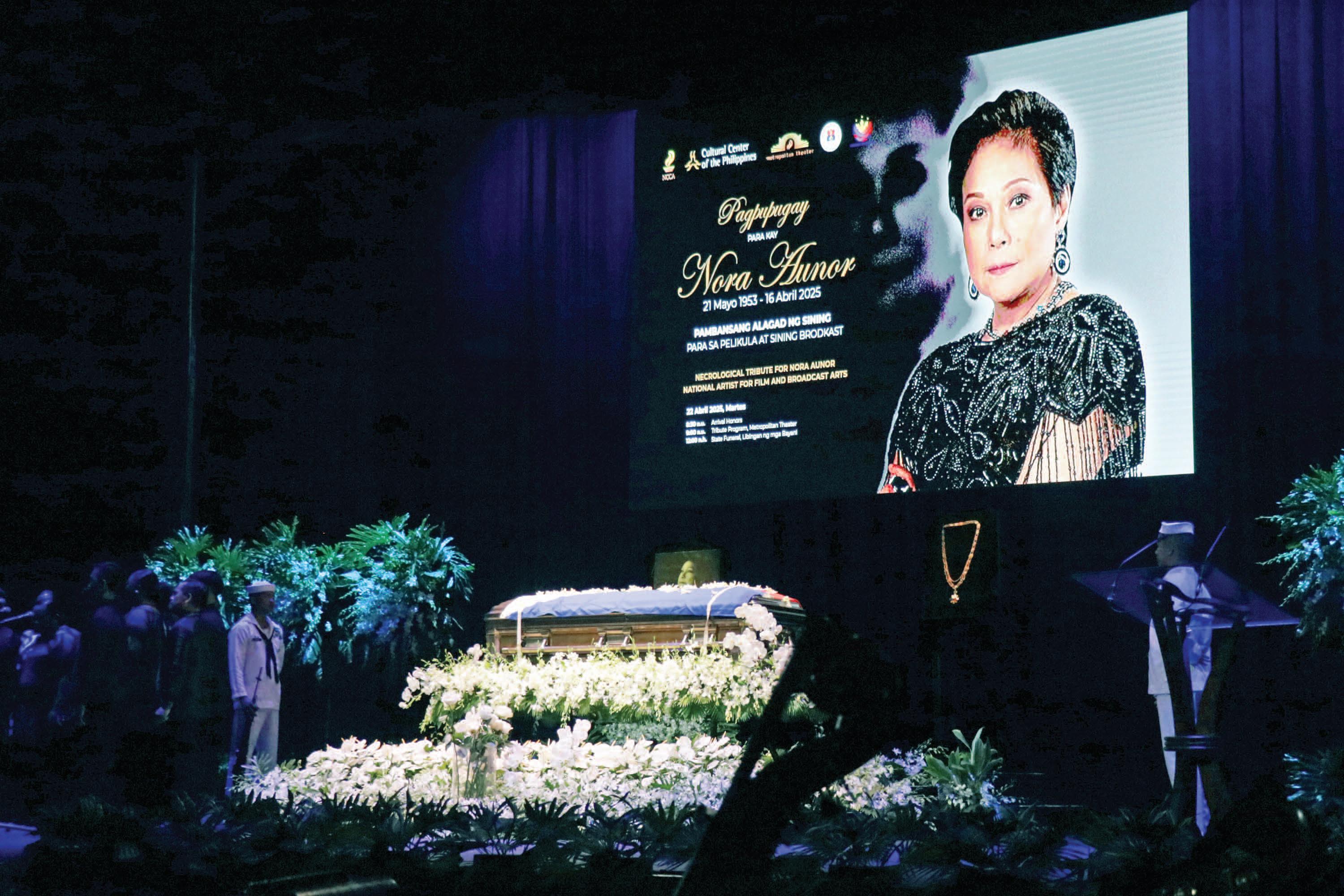 A HERO'S SEND-OFF FOR THE 'ONE AND ONLY' SUPERSTAR