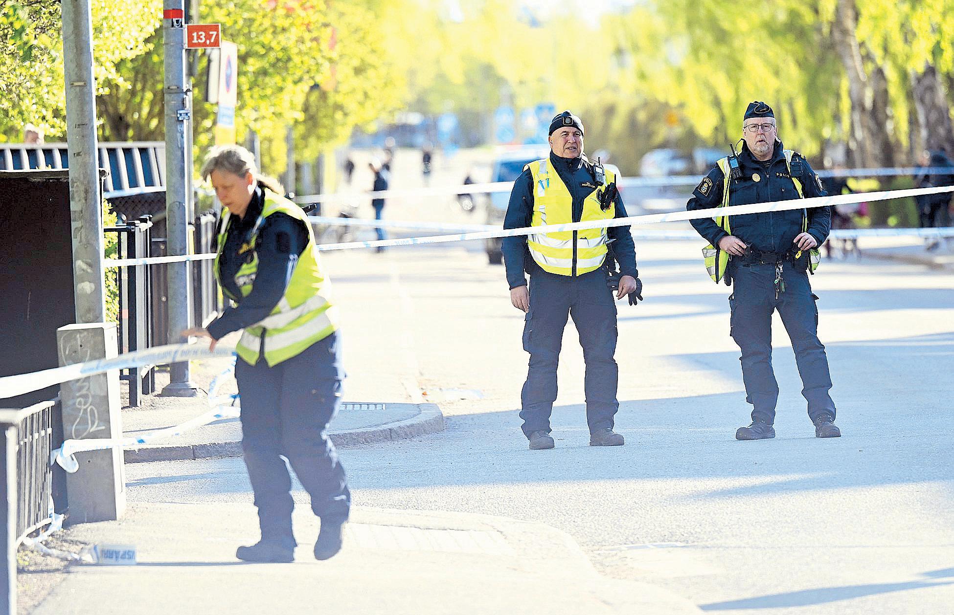 Sweden arrests suspect after fatal triple shooting