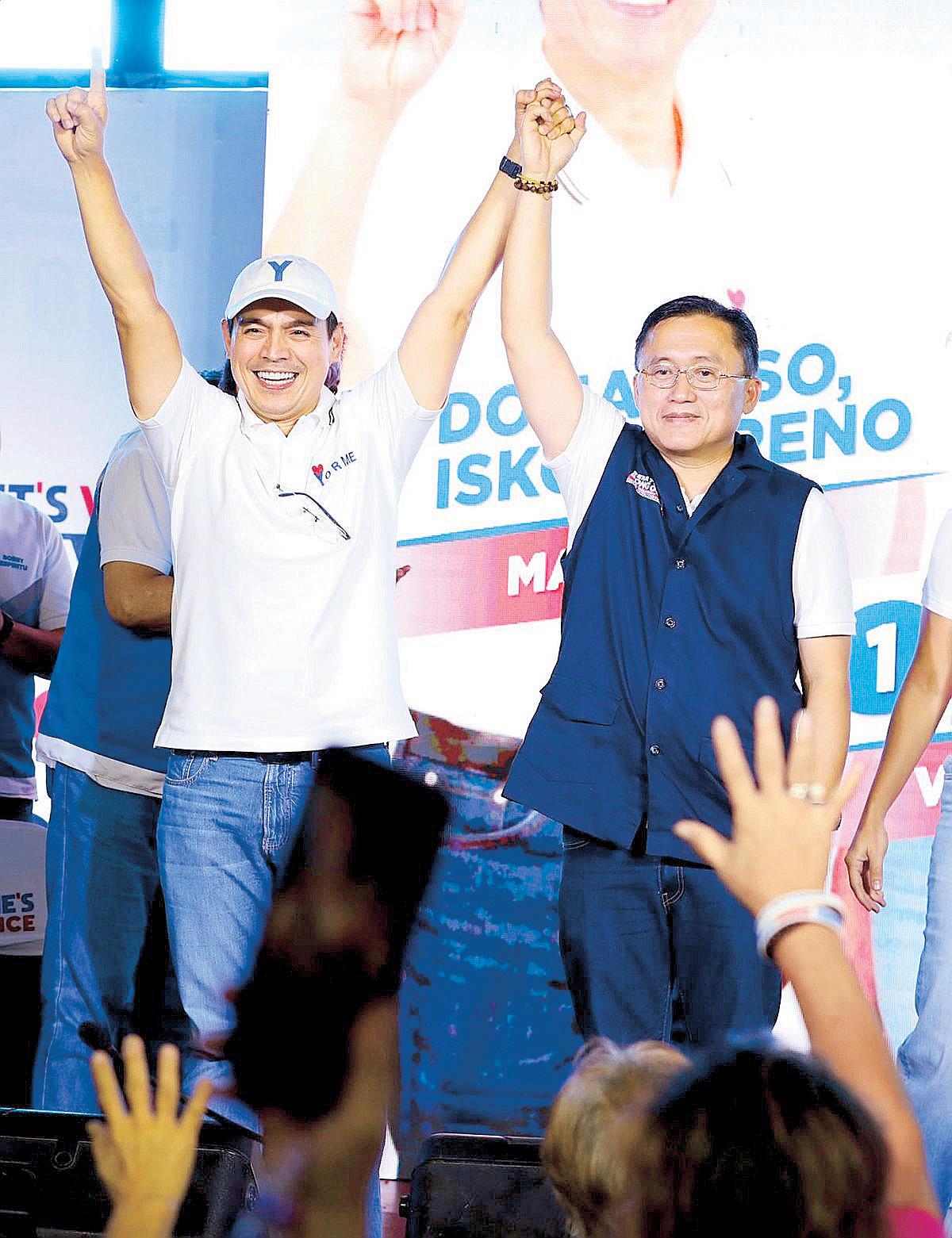Bong Go gets Isko backing