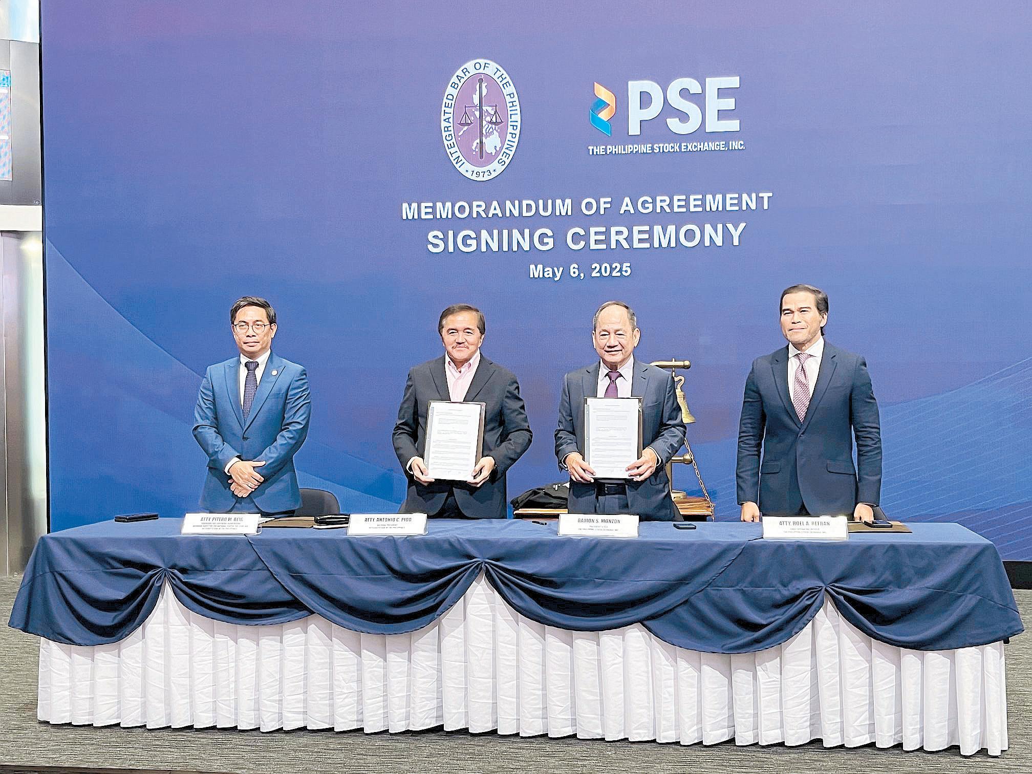 PSE Partners With IBP To Promote Investor Rights