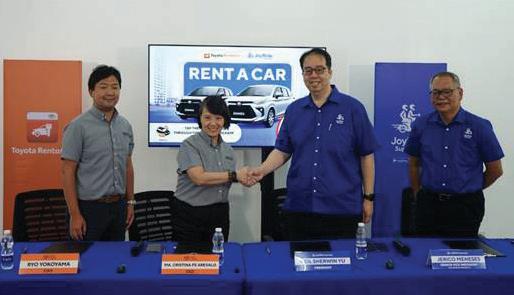 Toyota RentaCar partners with JoyRide to deliver value-added mobility service to Travelers