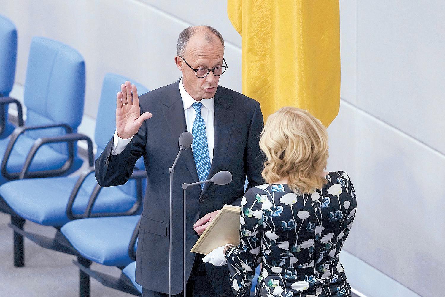Merz elected German chancellor after surprise setback