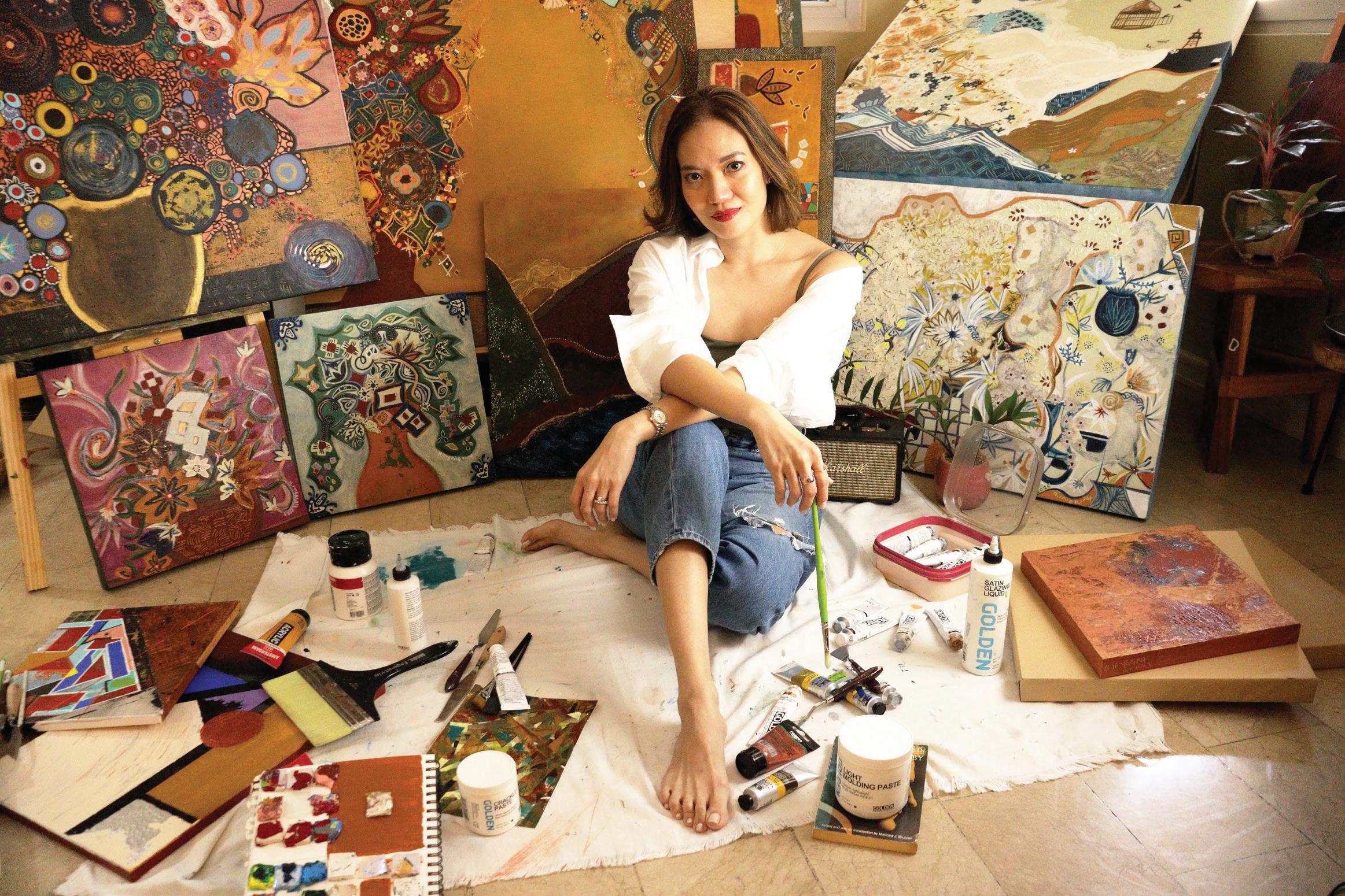 From Motherhood to Masterpiece: Hazel's healing in art