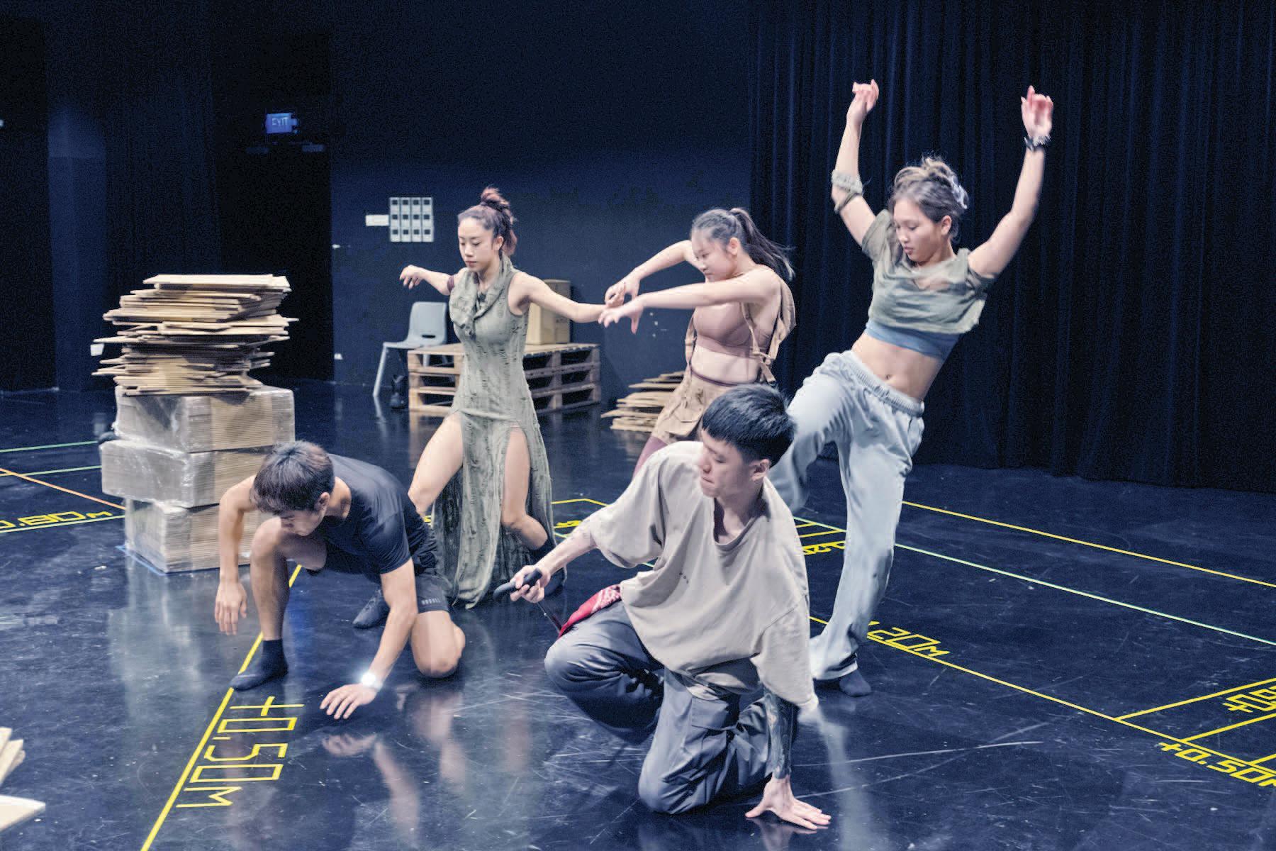 A FILIPINA DANCER IN SINGAPORE