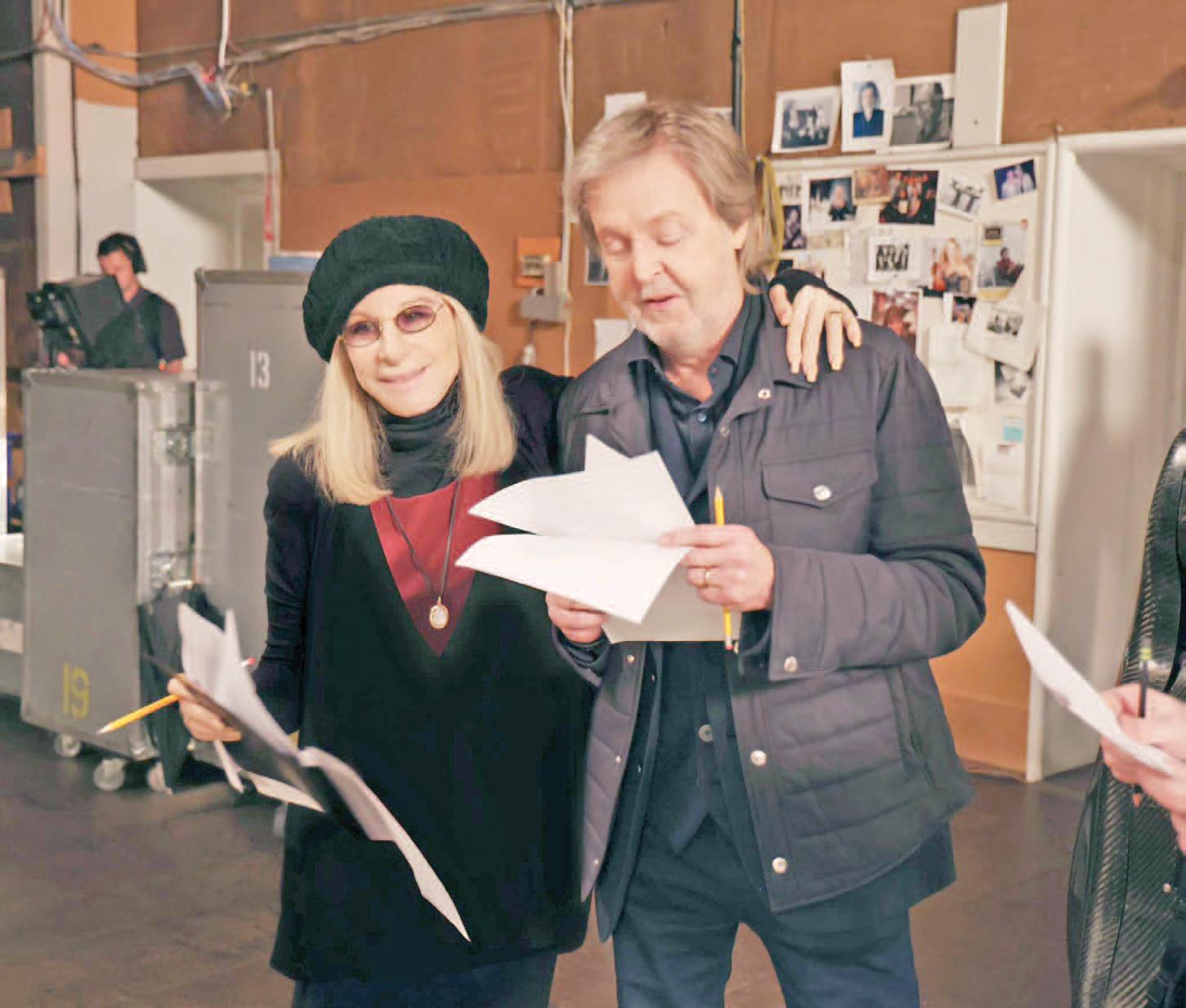 Streisand and McCartney reimagine My Valentine