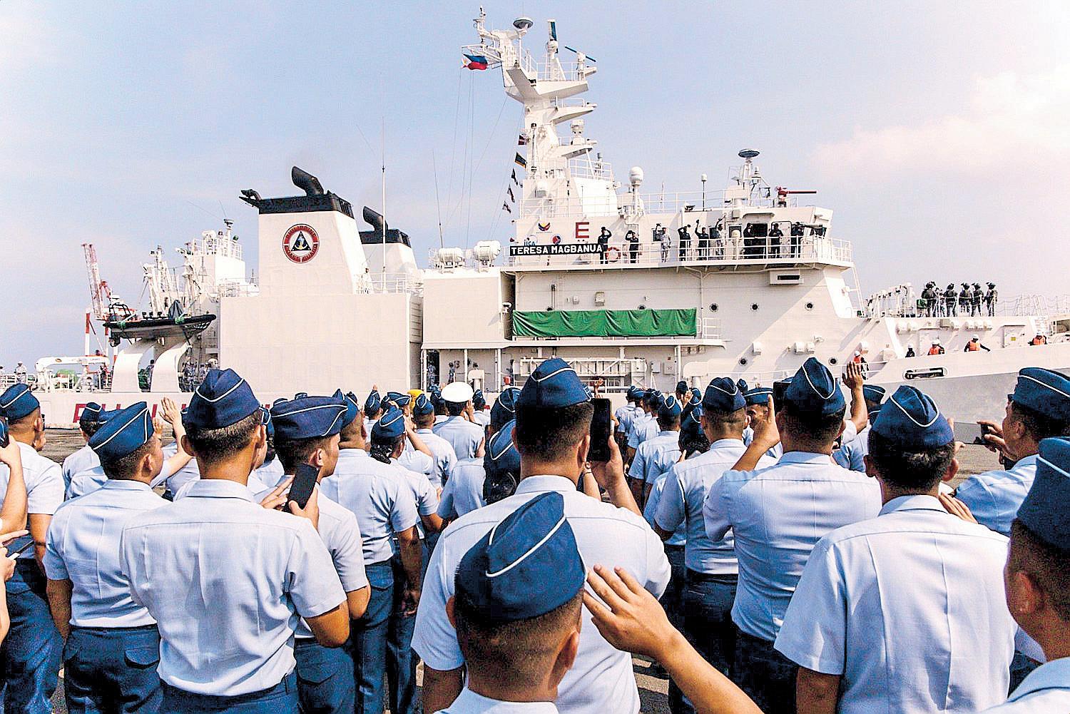 Teresa Magbanua sails to Kagoshima for trilateral exercise
