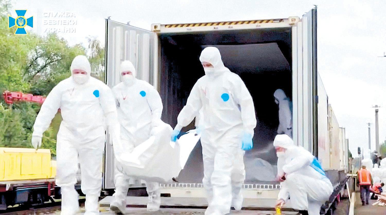 Ukraine Receives 1,200 Bodies From Russia
