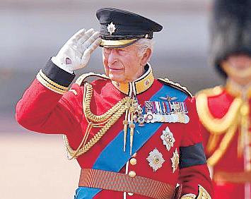 King Charles Honors Air Crash Victims at Military Parade