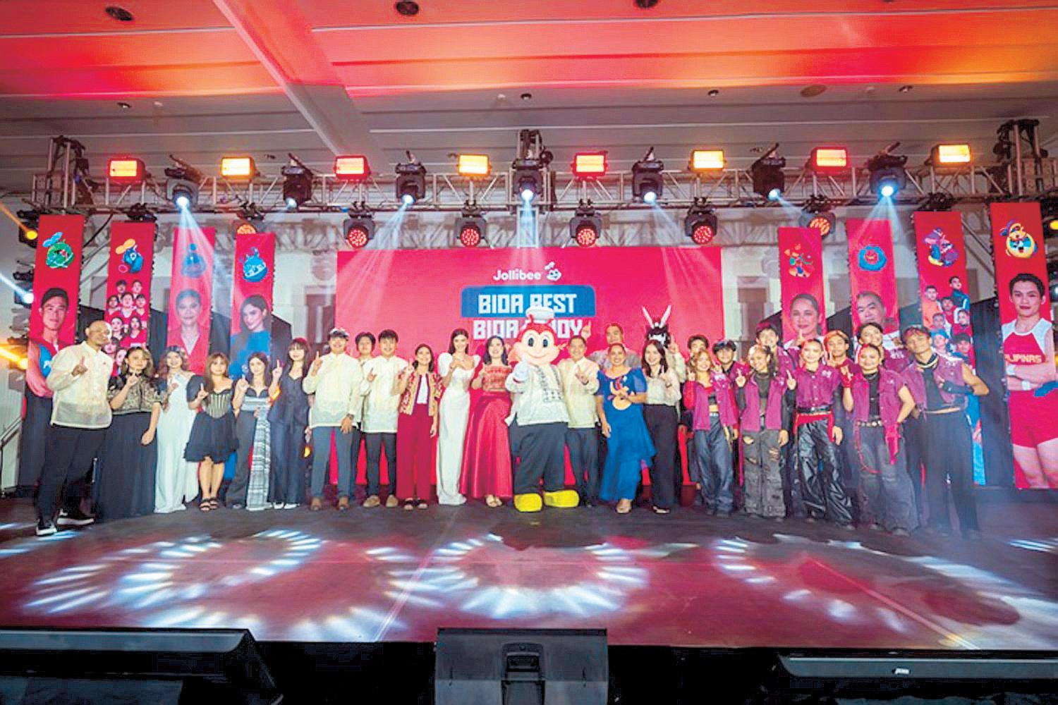 JOLLIBEE INTRODUCES 'BIDA BEST' AMBASSADORS