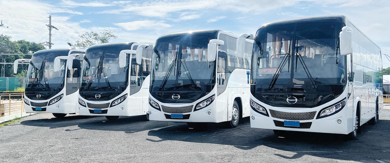 Progress in motion: Hino Motors Philippines delivers all-new FG buses to First Balfour to power operational excellence