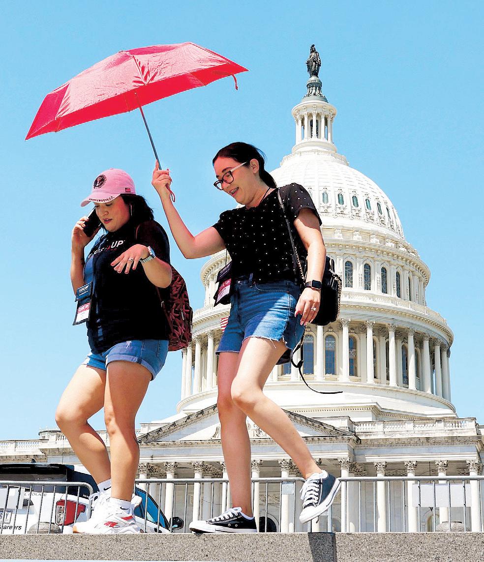 Nearly half the US population faces scorching heat wave