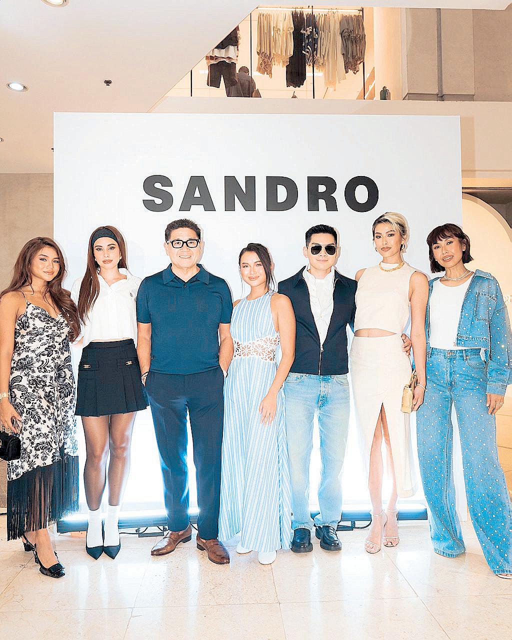 SANDRO SCINTILLATES WITH SAVVY PARISIAN STYLE