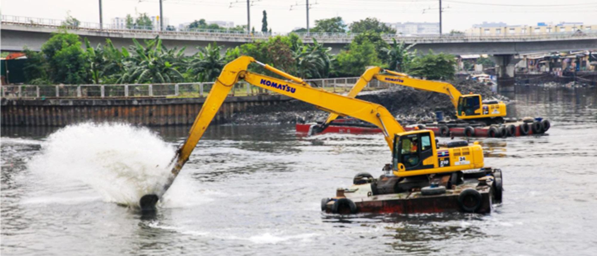 Wading through waste: SMC's river rescue mission