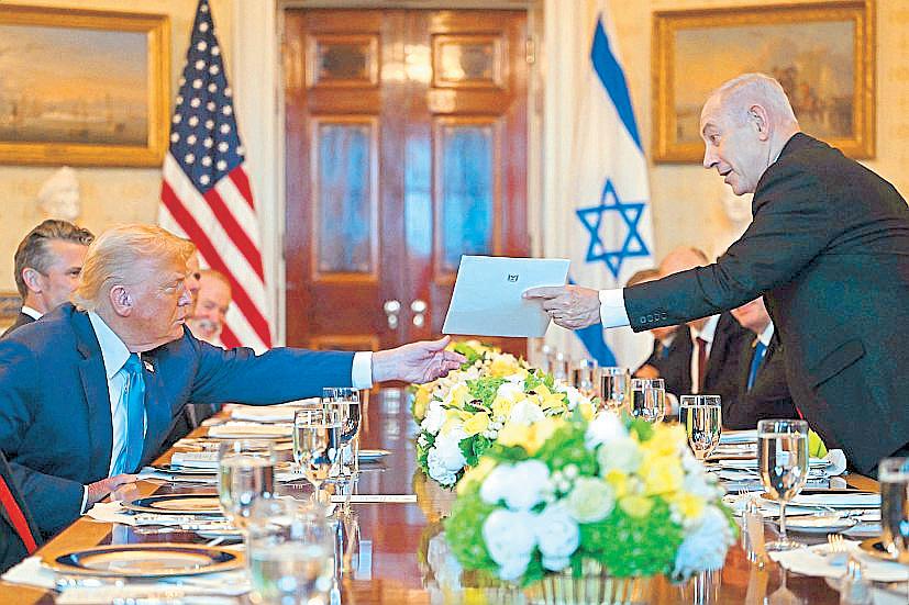 Netanyahu Nominates Trump for Nobel Peace Prize
