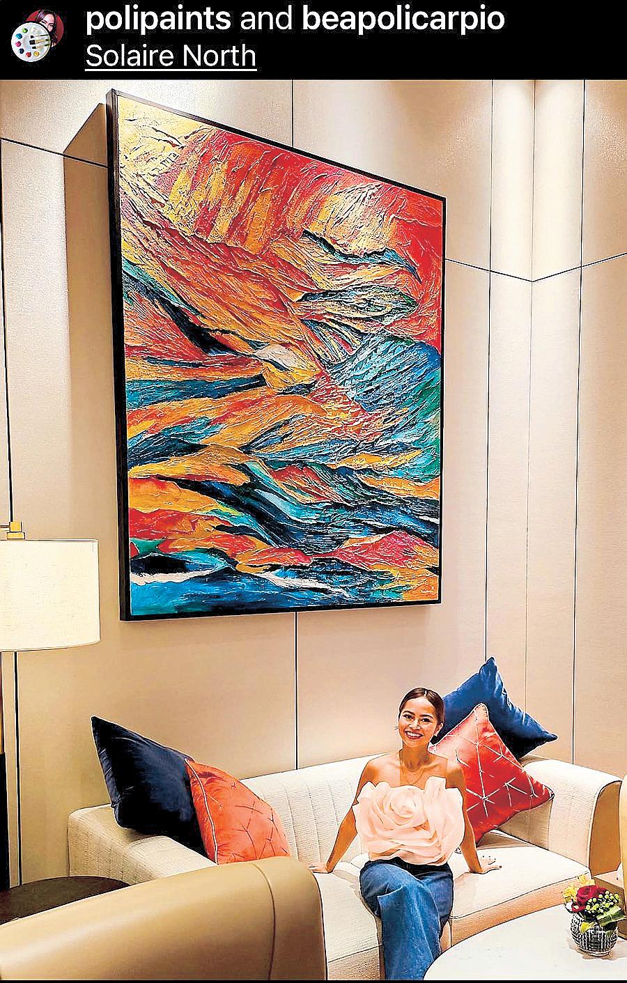 Bea Policarpio: Improving her well-being in vibrant colors
