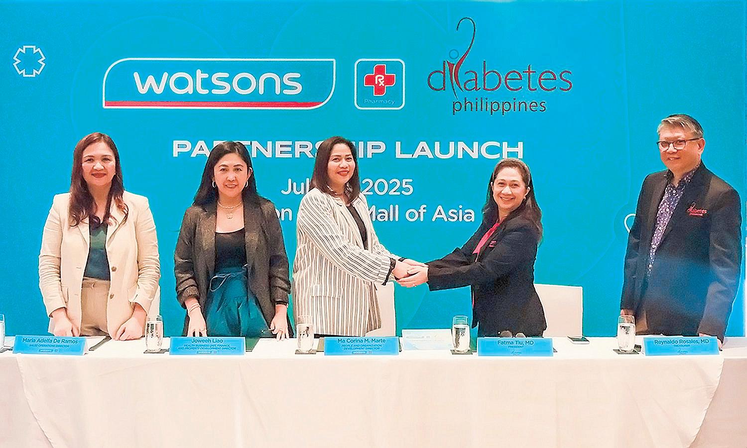 Watsons and Diabetes Philippines Inc. Join Forces to Deliver Diabetes Care