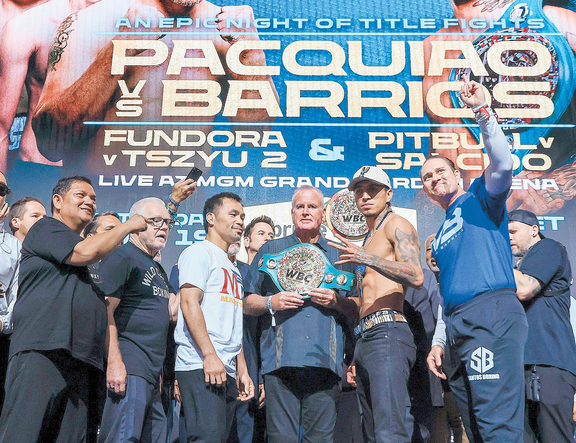 THEY'RE READY TO RUMBLE