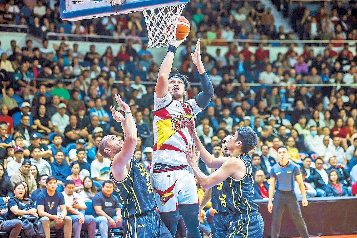 GRAND SLAM BID STAYS ALIVE