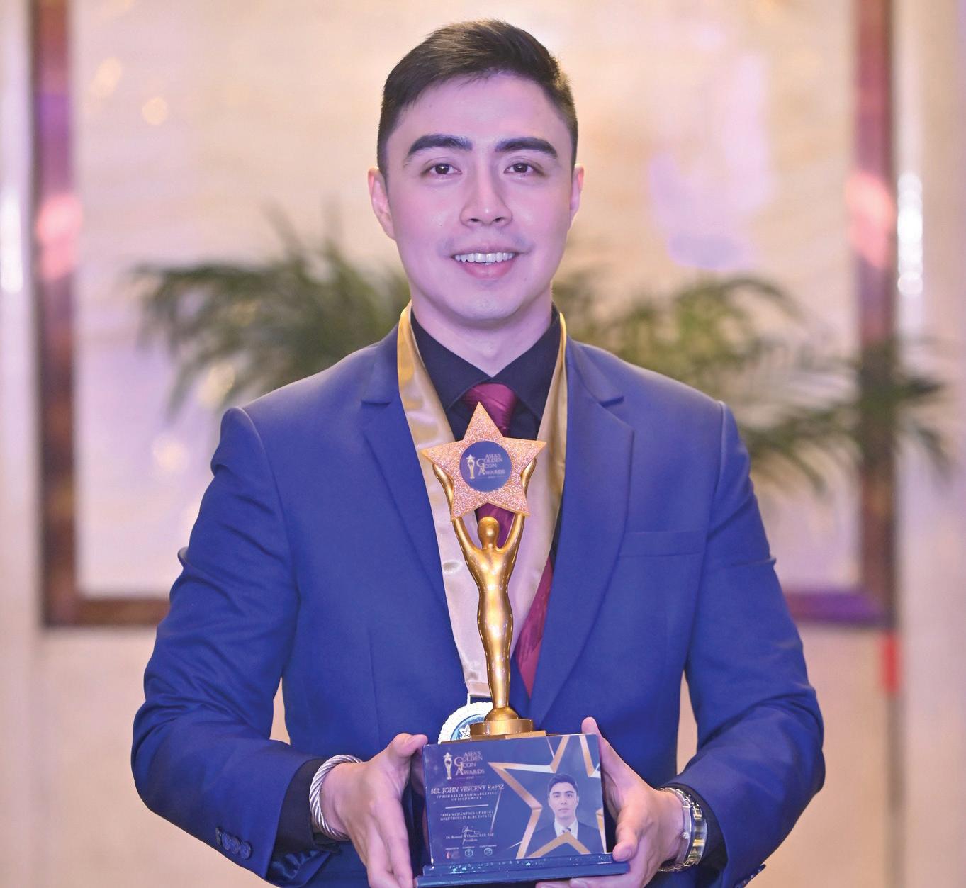 Pueblo de Oro VP Recognized at Asia's Golden Icon Awards
